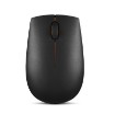 Picture of Lenovo 300 Wireless Compact Mouse black color.