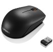 Picture of Lenovo 300 Wireless Compact Mouse black color.