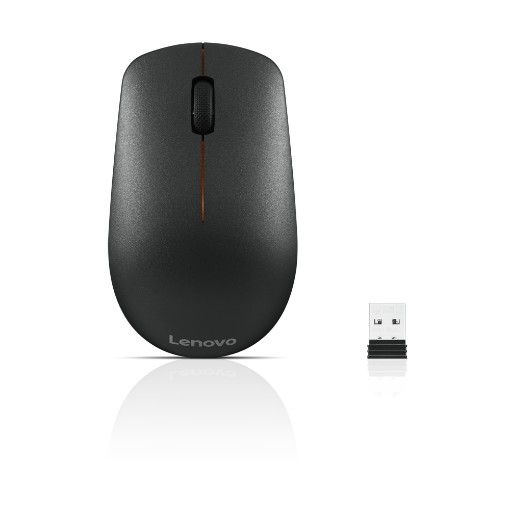 Изображение Беспроводная мышь Lenovo 400 черного цвета.