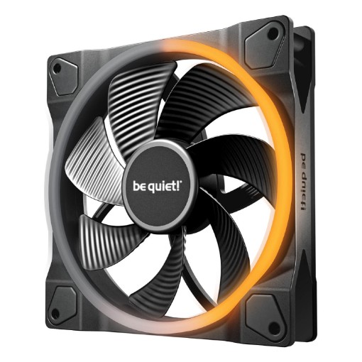תמונה של מאוורר be quiet! Light Wings 140mm PWM Reverse בצבע שחור