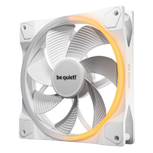 Изображение Вентилятор be quiet! Light Wings 140mm PWM Reverse белого цвета.