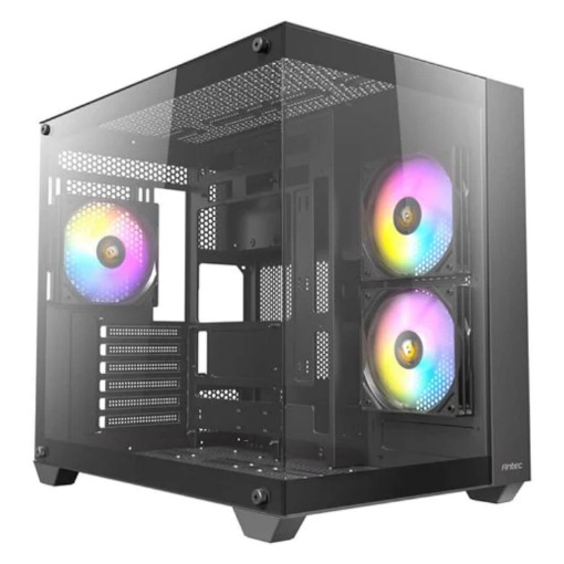 Изображение Корпус компьютера Antec CX800 ARGB черного цвета.