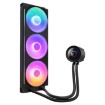 Изображение Система жидкостного охлаждения для процессора NZXT Kraken Plus 360 RGB 360mm черного цвета.