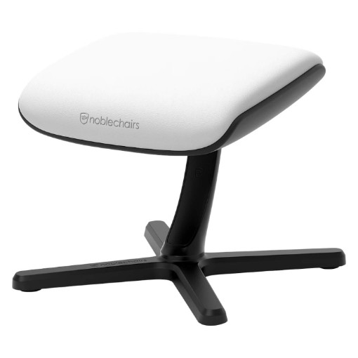 Изображение Подставка для ног Noblechairs Footrest V2.0 белого цвета.
