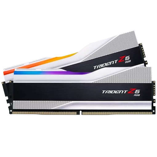 Изображение Память G.Skill Trident Z5 RGB DDR5 32GB (2x16GB) 5600 CL40 серебристая.
