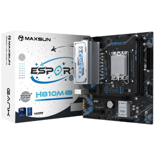 Изображение Материнская плата MAXSUN eSport H810M GANK WiFi.