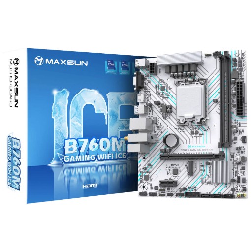 Изображение Материнская плата MAXSUN B760M GAMING WiFi ICE.
