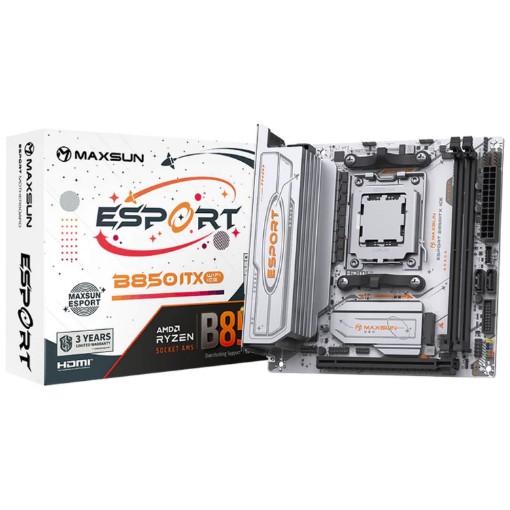 Изображение Материнская плата MAXSUN eSport B850ITX WiFi ICE.