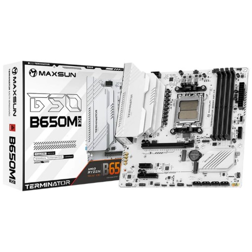 Изображение Материнская плата MAXSUN Terminator B650M WiFi ICE.