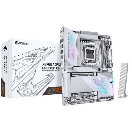 Изображение Материнская плата Gigabyte X870E AORUS PRO X3D ICE.