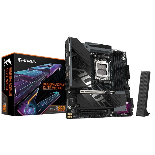 Изображение Материнская плата Gigabyte B850M AORUS ELITE WiFi6E.