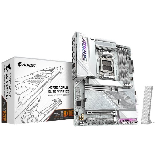 Изображение Материнская плата Gigabyte X870E AORUS ELITE WiFi7 ICE.