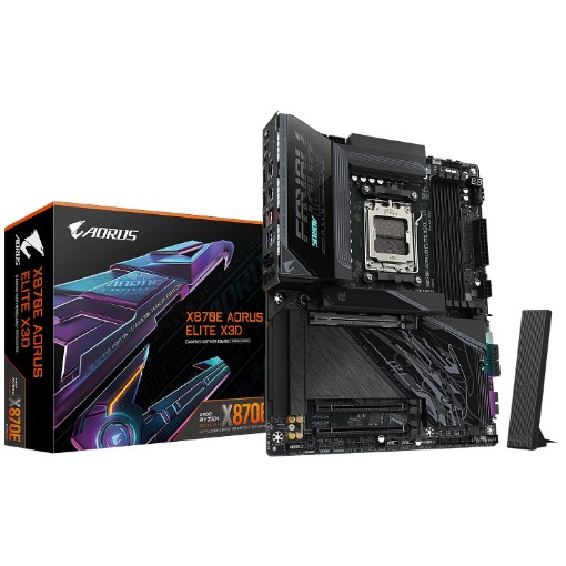 Изображение Материнская плата Gigabyte X870E AORUS ELITE X3D.