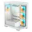 Изображение Корпус компьютера Gigabyte C500 Panoramic Stealth ICE белого цвета.