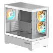 Изображение Корпус компьютера Gigabyte C201 Panoramic ICE белого цвета.