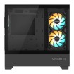 Изображение Корпус компьютера Gigabyte C201 Panoramic черного цвета.