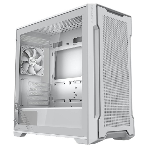 Изображение Корпус компьютера Gigabyte C102 Glass ICE белого цвета.