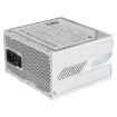 Изображение Блок питания Gigabyte AORUS ELITE P850W ICE 850W белого цвета.