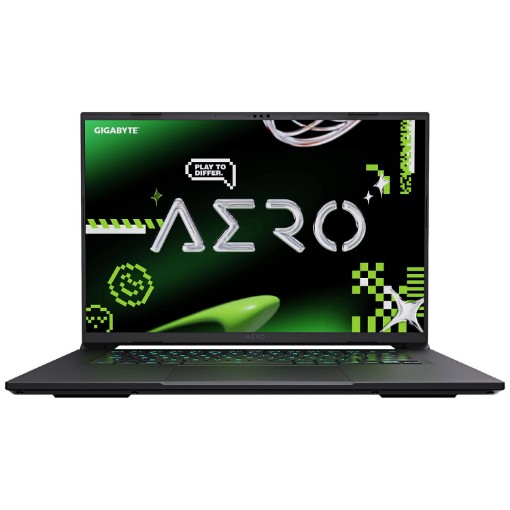 Изображение Ноутбук Gigabyte AERO X16 EG61H (2WH) серого цвета.