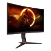 Изображение Изогнутый игровой монитор AOC C27G2Z3-BK 27 дюймов черного цвета.