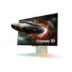 Изображение Монитор для игр Samsung Odyssey 3D Gaming Monitor S27FG900XM серебристого цвета.
