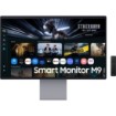 Picture of Samsung Vision AI M9 S32FM900SM Smart Computer Monitor OLED UHD 31.5 in silver.