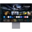 Picture of Samsung Vision AI M9 S32FM900SM Smart Computer Monitor OLED UHD 31.5 in silver.
