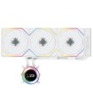 Изображение Жидкостное охлаждение для процессора Lian-Li HydroShift II LCD-C 360TL белого цвета.