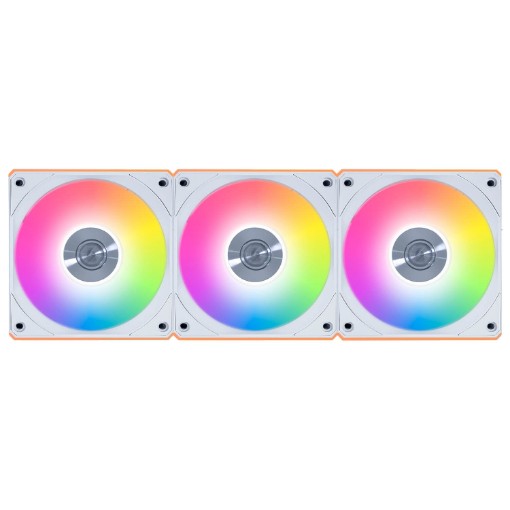 Изображение Вентиляторы Lian-Li 120mm UNI FAN CL Wireless Reverse White x3.