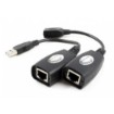 Изображение USB удлинитель через RJ45 до 45 метров Gold Touch E-USB-EX.