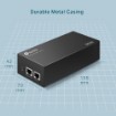 Изображение Модуль PoE++ TP-Link TL-POE170S гигабитный Ethernet черного цвета.