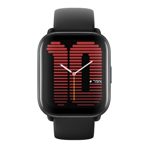 Изображение Умные часы Amazfit ACTIVE черного цвета.