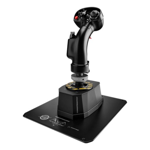 Изображение Ручка управления Thrustmaster AVA F/A-18 Super Hornet черная USB для компьютера.