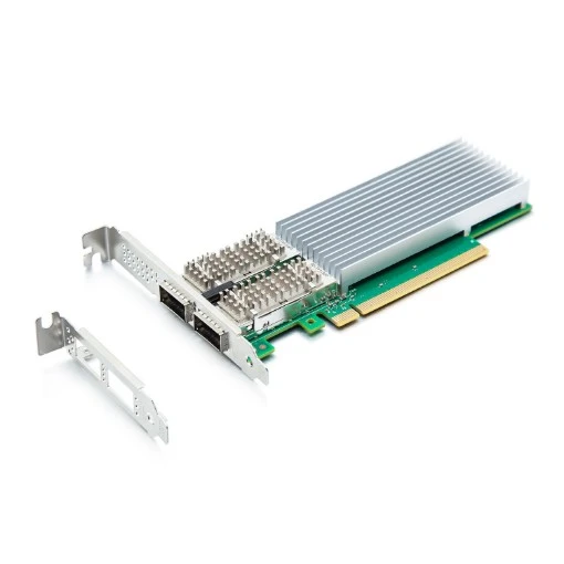 Изображение Сетевая карта 10Gtek 100G Dual QSFP28 (Intel E810-CAM2) PCIe x16.