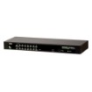 Изображение KVM переключатель ATEN CS1316 с 16 портами USB и PS/2 черного цвета.