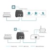 Изображение PoE+ инжектор TP-Link Omada 2.5G модель TL-POE260S черного цвета.