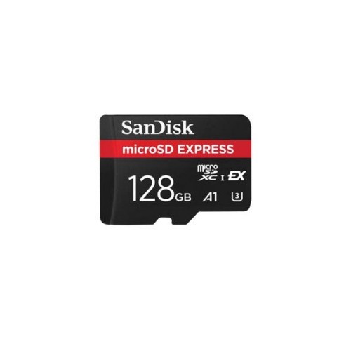 תמונה של כרטיס זיכרון SanDisk microSD Express 128GB - SDSQXFN-128G-GN4NN