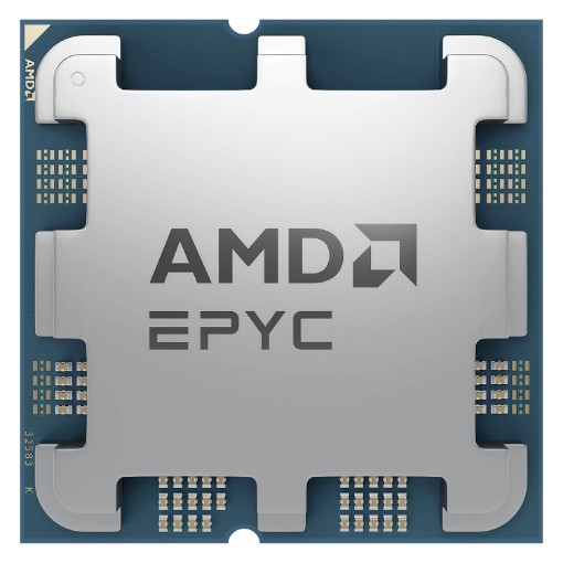 Изображение Процессор AMD EPYC™ 4564P – 16 ядер и 32 потока, архитектура Zen 4 Raphael, сокет AM5.