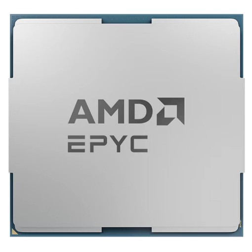 Изображение Процессор AMD EPYC™ 9655P – 96 ядер и 192 потока, архитектура Zen 5 Turin, сокет SP5.