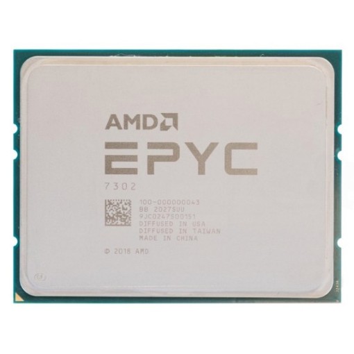 Picture of AMD EPYC™ 7302 processor for server configuration – Socket SP3.