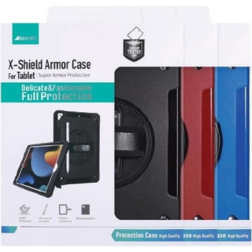 תמונה של כיסוי קשיח לטאבלט Nordic Samsung Galaxy A9 Plus דגם 608265229 X-Shield בצבע שחור