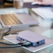 תמונה של תחנת עגינה Hyper Dual 4K HDMI 10-In-1 USB-C בצבע Space Gray