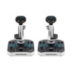 Изображение Джойстик Thrustmaster Sol-R 2 HOSAS Space Sim Duo в чёрном и белом цветах.