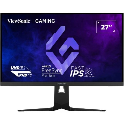 Изображение מסך מחשב לגיימינג Viewsonic XG275D1-4K בגודל 27 אינץ' בצבע שחור