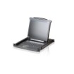 Изображение Консоль KVM ATEN 19 дюймов LCD с USB и PS/2 черного цвета.
