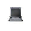 Изображение Консоль KVM ATEN 19 дюймов LCD с USB и PS/2 черного цвета.