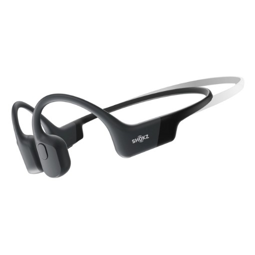 Изображение Беспроводные спортивные Bluetooth наушники SHOKZ OpenRun Mini черного цвета.