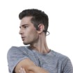 Изображение Беспроводные спортивные Bluetooth наушники SHOKZ OpenRun Mini черного цвета.