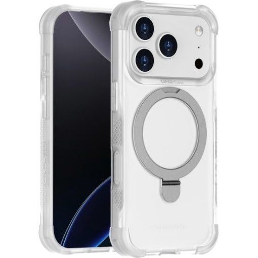 תמונה של כיסוי Grip Case Legend תומך MagSafe ל- Apple iPhone 17 Pro - צבע שקוף
