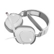 Picture of Corsair HS80 RGB USB gaming headphones in white.
